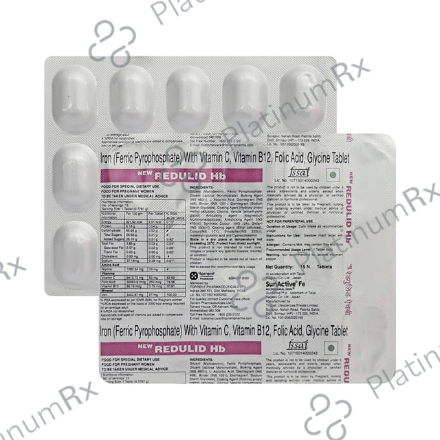 New Redulid HB Tablet 15s