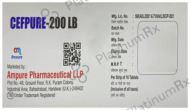 Cefpure 200 LB Tablet