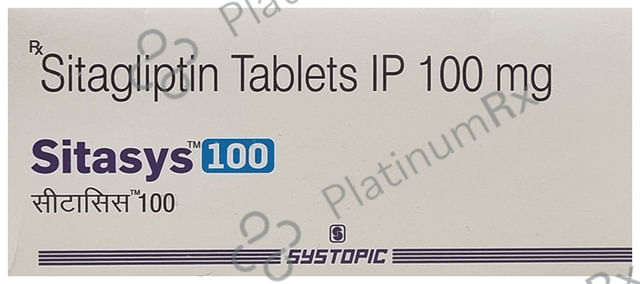 Sitasys 100mg Tablet 10s