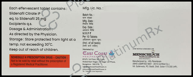 Efer Sil Effervescent Tablet 10s