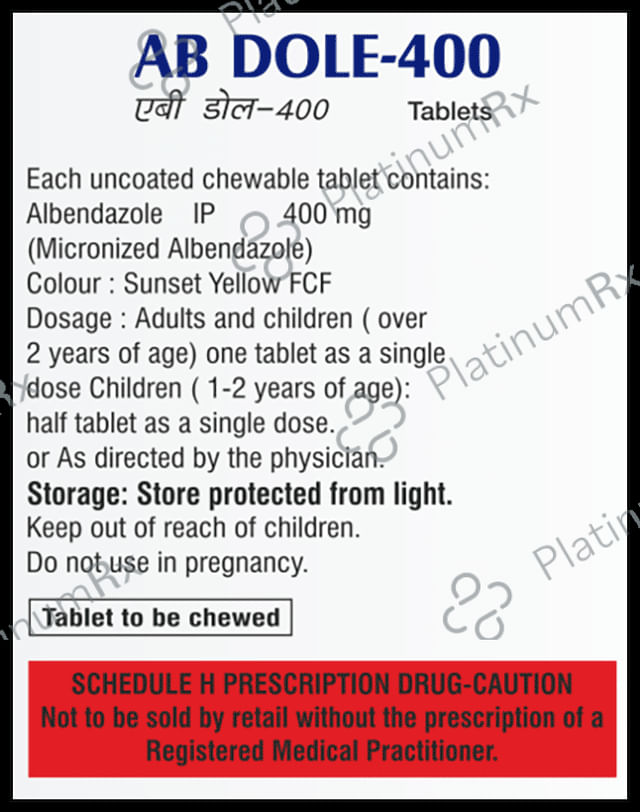 AB Dole 400mg Tablet 1s