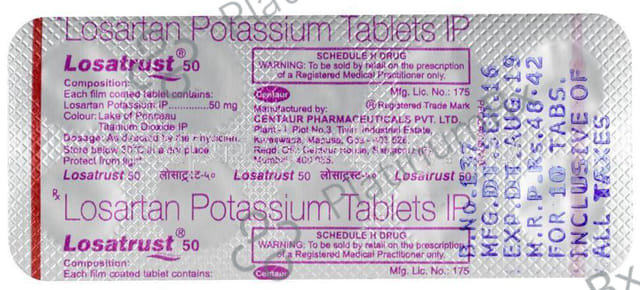 Losatrust 50 Tablet