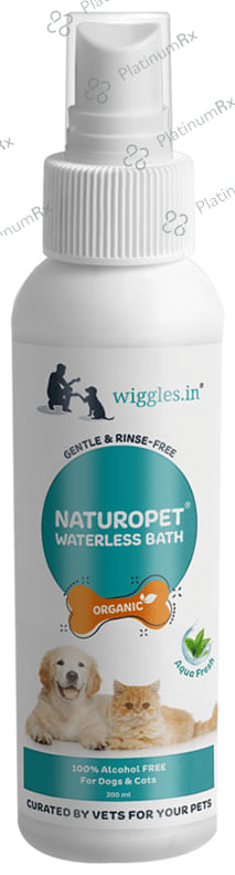 Wiggles Naturopet Organic Waterless Bath for Puppies and Kittens