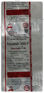 Geevastin 20mg Tablet 10s