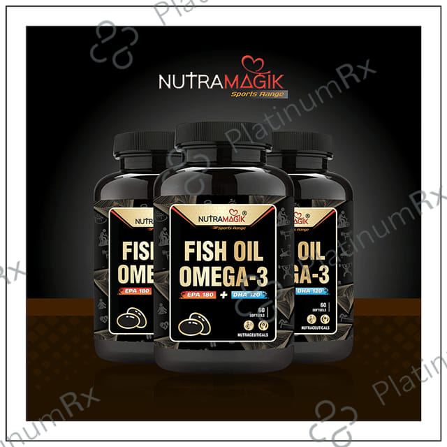Nutramagik Fish Oil Omega 3 Softgel Capsule 60s