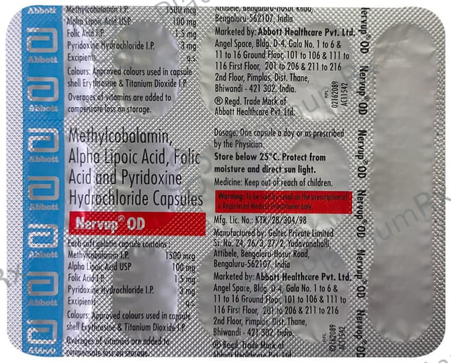 Nervup OD Capsule 15s