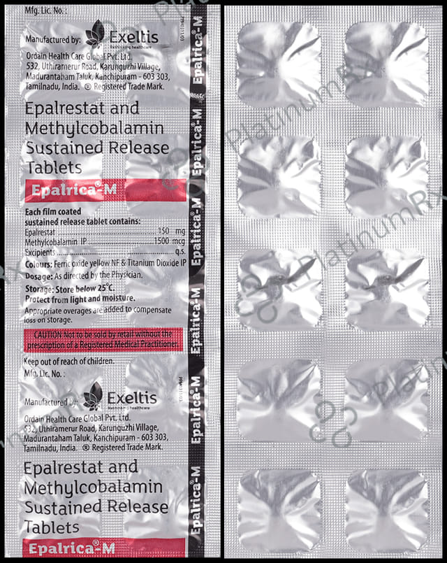 Epalrica M 150/1.5mg Tablet SR 10s