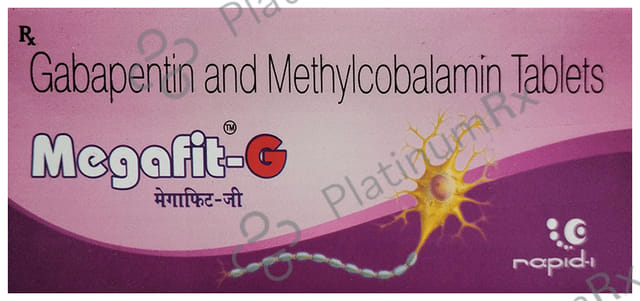 Megafit G 100mg/500mcg Tablet 10s