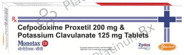 Monotax CV 200/125mg Tablet 10s