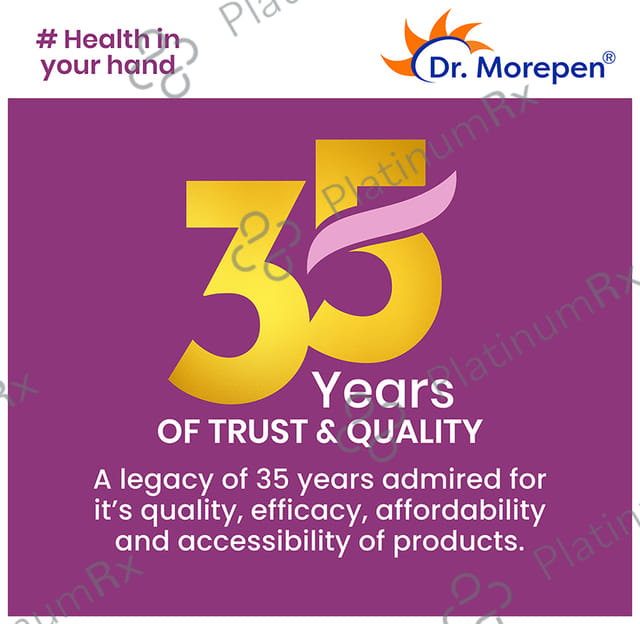 Dr. Morepen Memory Booster - With Gingko & Brahmi for Focus, Memory & Mood - Tablet