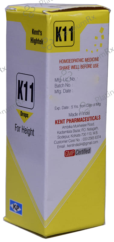Kent's K11 Height Oral Drops