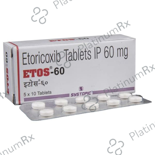 Etos 60mg Tablet 10s