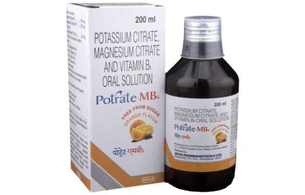 Potrate MB 6 20/375/1100mg Solution 200ml