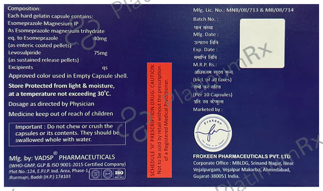 Somone L 75mg/40mg Capsule
