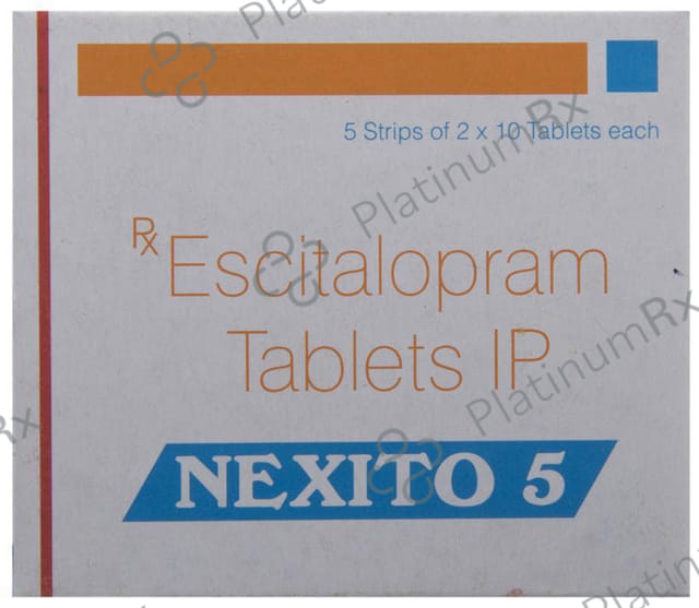 Nexito 5mg Tablet 10s
