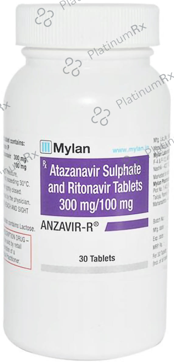 Anzavir R 300/100mg Tablet 30s