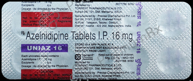 Uniaz 16mg Tablet 10s