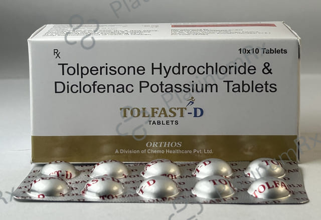 Tolfast D 50/150mg Tablet 10s