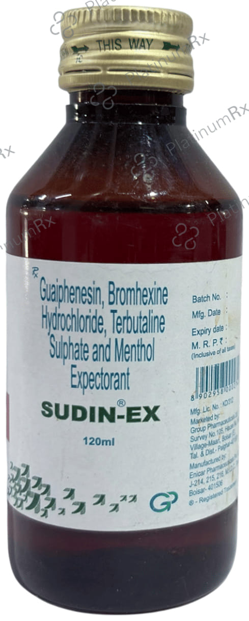 Sudin EX Expectorant 120ml