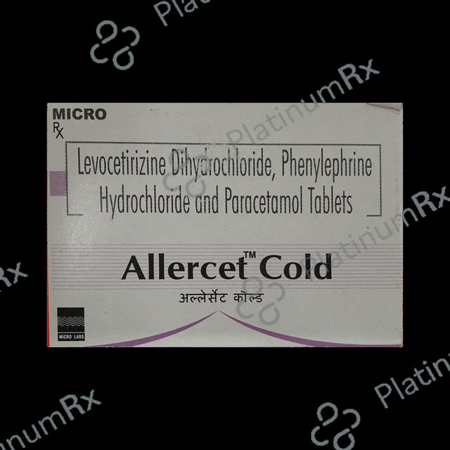 Allercet Cold Tablet 10s