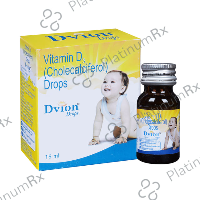Dvion 800IU Drops 15ml