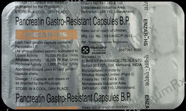 Enzar HS Capsule 10s