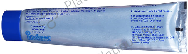 RR Sensoform Dental Gel Rapid Relief from Sensitive Teeth 80gm