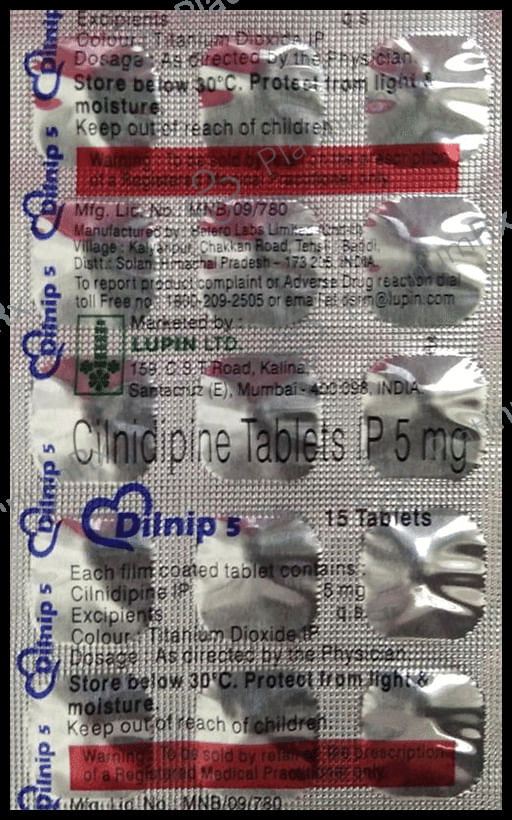 Dilnip 5mg Tablet 15s