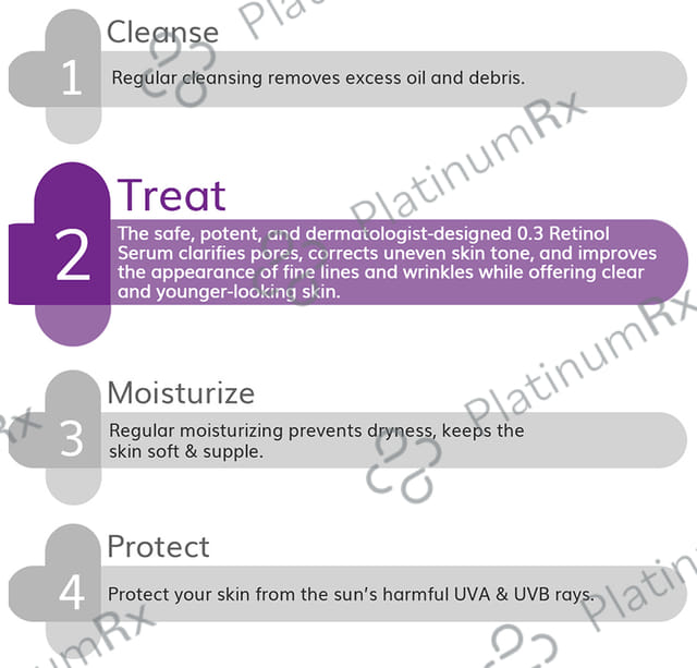 The Derma Co 0.3% Retinol Night Face Serum - For Spotless Skin