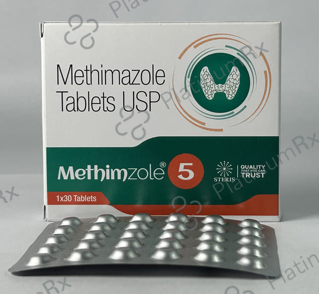 Methimzole 5mg Tablet 30s