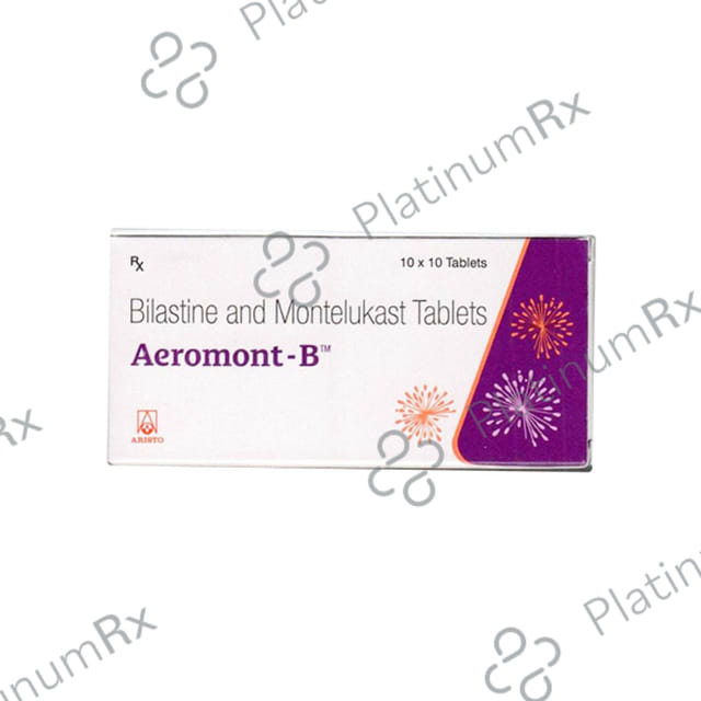 Aeromont B 20/10mg Suspension 60ml