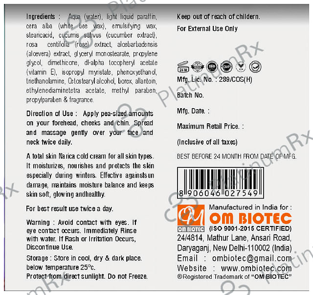 Om Biotec Boroday Cream