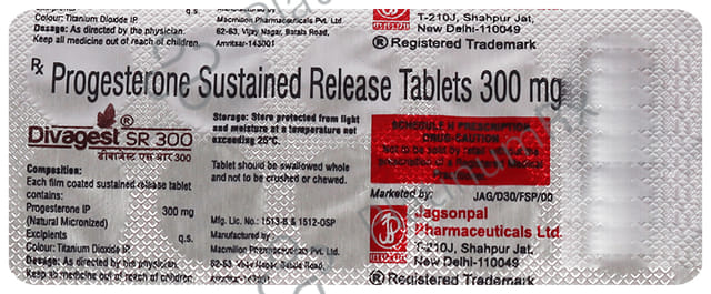 Divagest 300mg Tablet SR