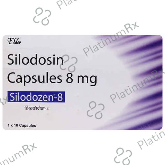 Silodozen 8mg Capsule 10s