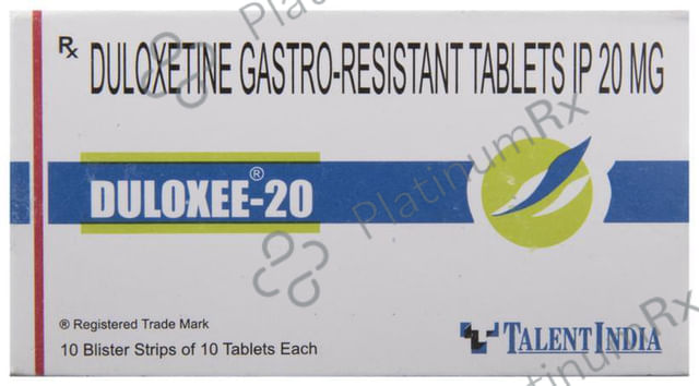 Duloxee 20 Tablet