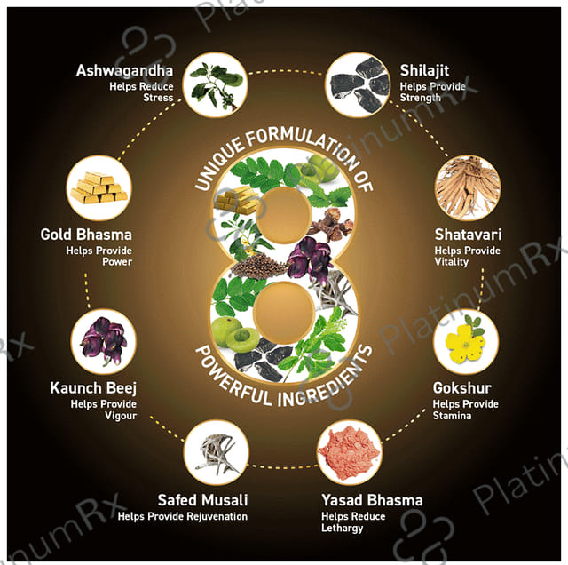 Zandu Vigorex Shilajit Gold Capsule