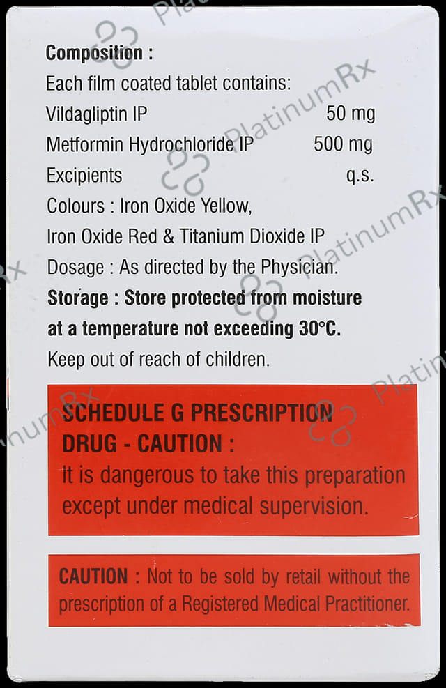 Nuvilda M 500/50mg Tablet 15s