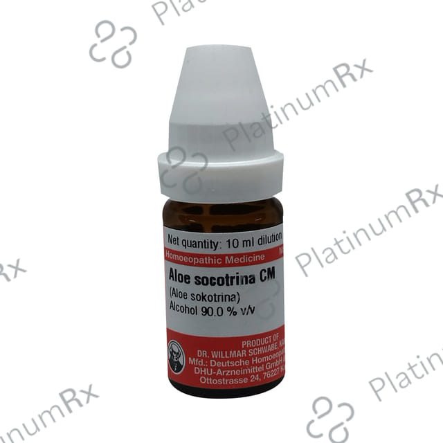 Dr Willmar Schwabe Germany Aloe Socotrina (Aloe Sokotrina) Dilution CM