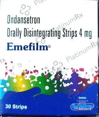 Emefilm 4mg Oral Disintegrating Strips Sachet 30s