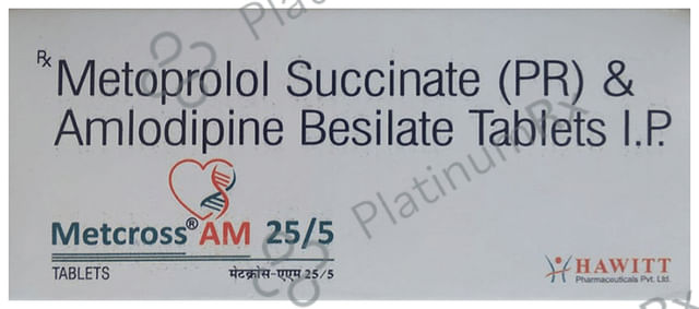 Metcross AM 25/5 Tablet PR