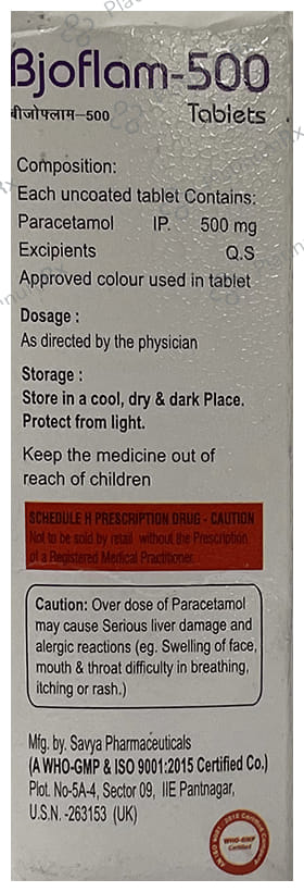 Bjoflam 500 Tablet 10s