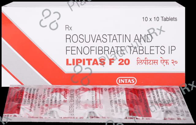 Lipitas F 160/20mg Tablet 10s