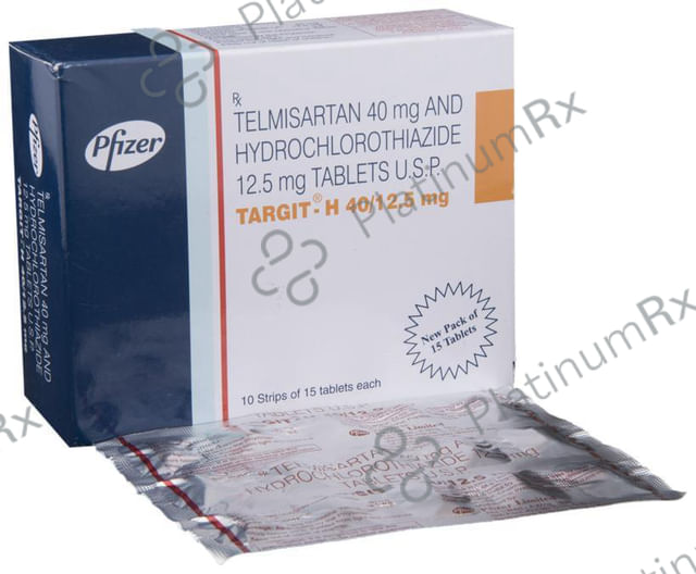 Targit H 40/12.5mg Tablet 15s
