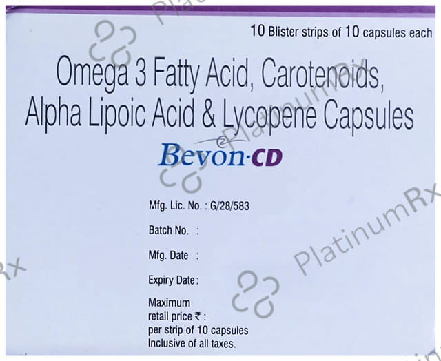 Bevon CD Capsule 10s