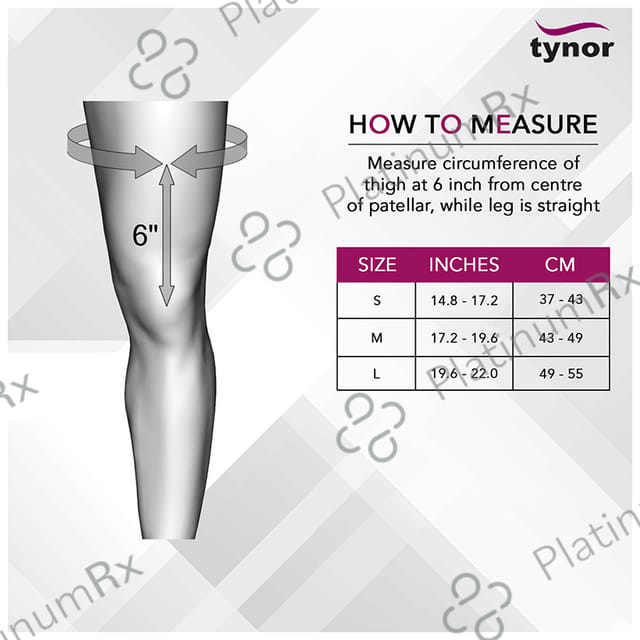 Tynor L 42 OAC Knee Immobilizer Small