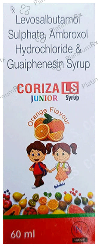 Coriza LS Junior Orange Syrup 60ml