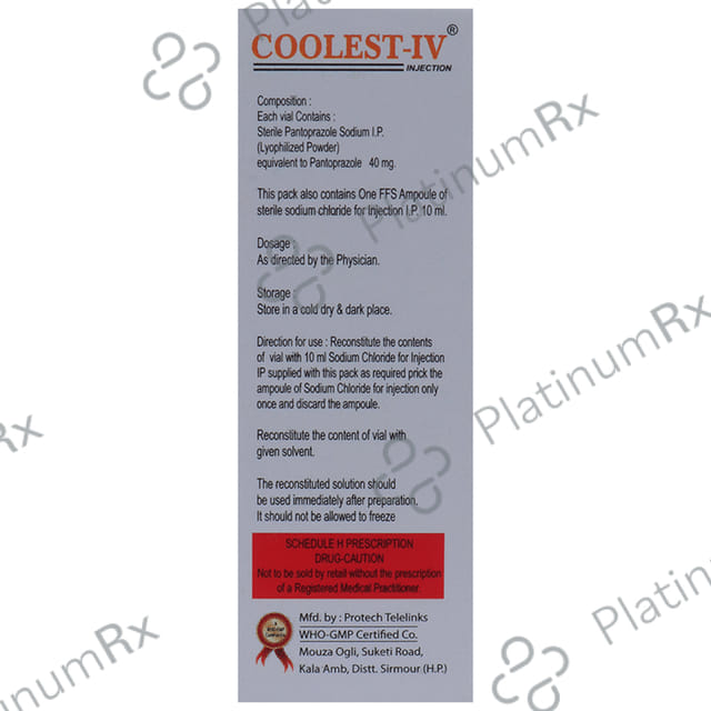 Coolest IV 40mg Injection 5ml