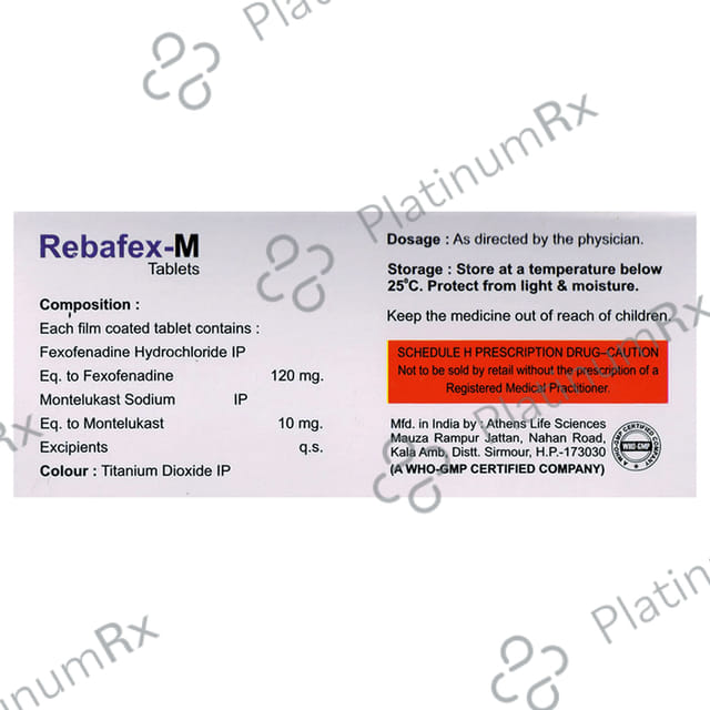 Rebafex M Tablet 10s
