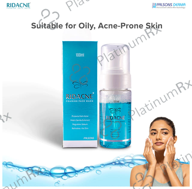 Ridacne Foaming Face Wash 100ml