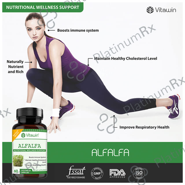Vitawin Alfalfa Vegetarian Capsule